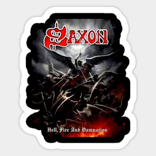 SAXON MERCH VTG Sticker